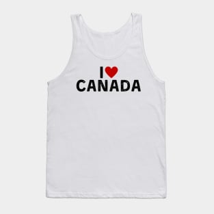 I Love Canada Tank Top